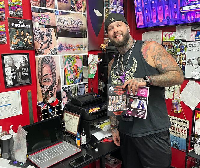  Award-winning Livonia tattoo artist adds color to clients’ lives, skin
