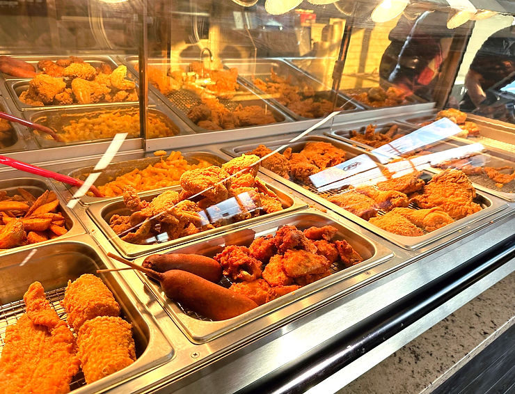 Saroki's' delicious menu not your typical gas station food