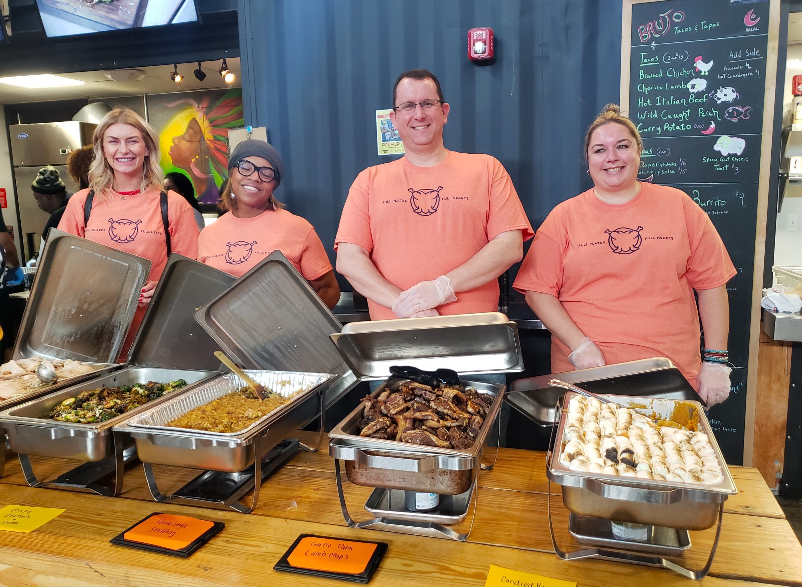 'Full Plates, Full Hearts' offers free meal to those in need