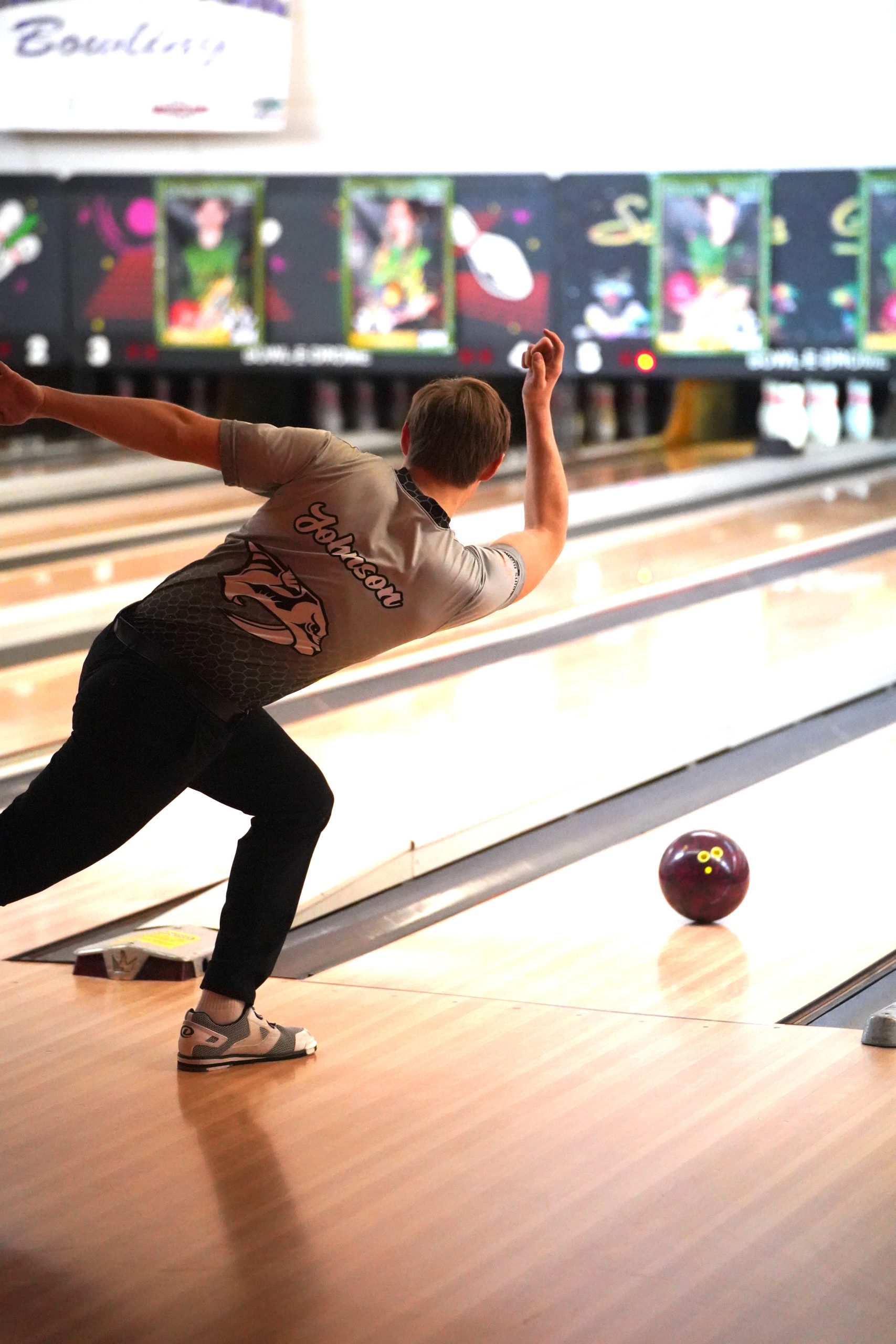PlymouthBowl4 - Social House News Pictured is Plymouth bowler Johnson.