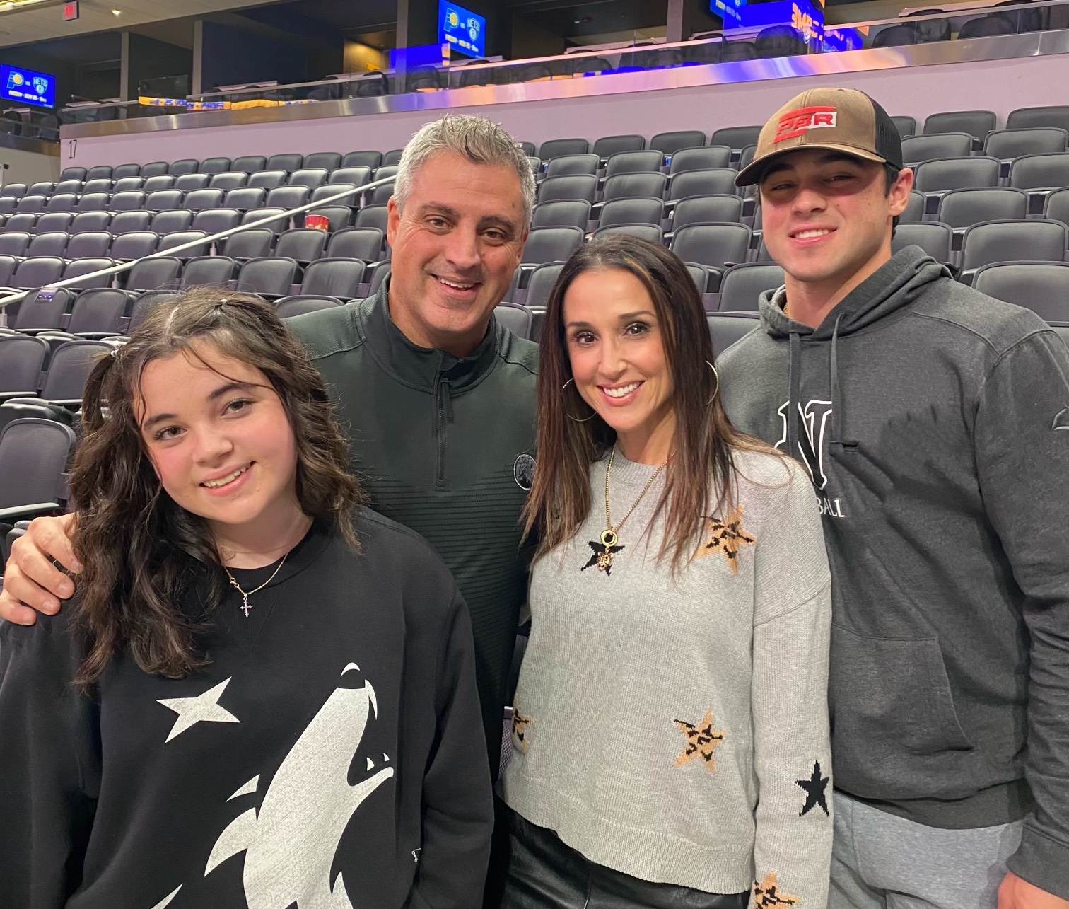 NBAjourney1 - Social House News Pictured are Mia Micah Melissa and Dante Nori