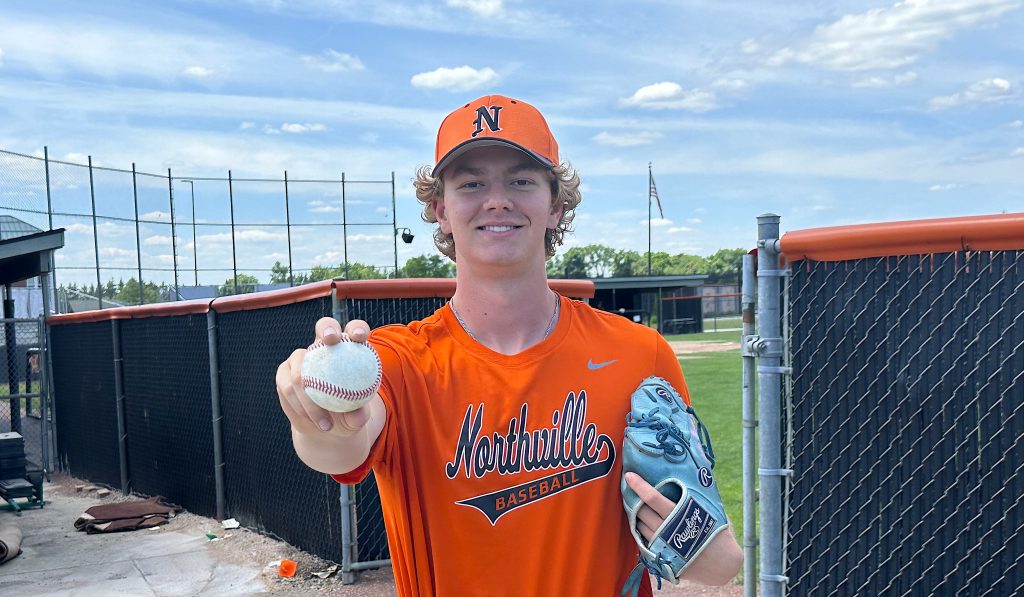 Northville senior Justin Brown is scheduled to be the starting pitcher in Thursday's MHSAA Division 1 semifinal game -- a scenario he couldn't have imagined three years ago.