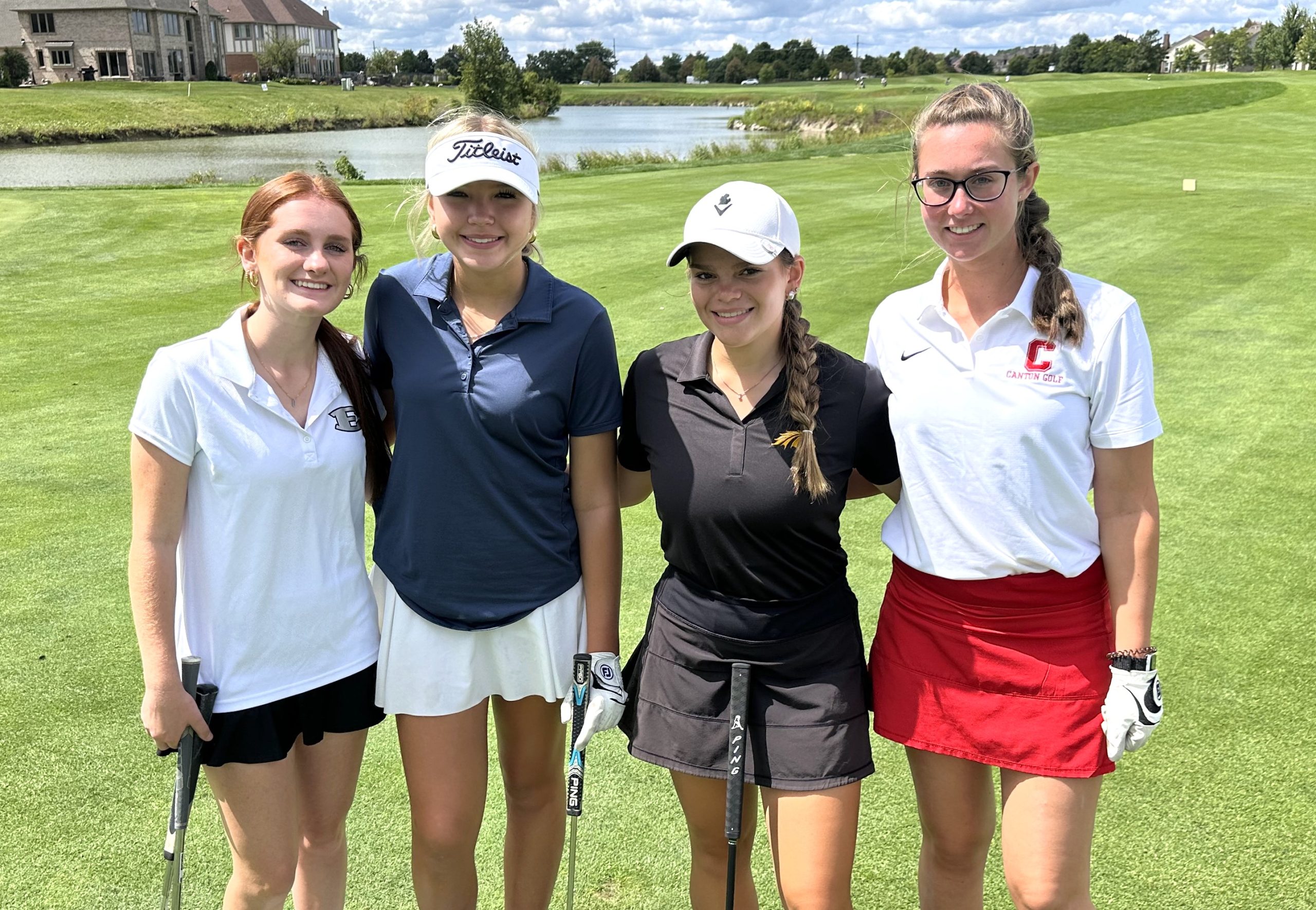 SouthLyon4some - Social House News South Lyon East senior Grace Sturgill Salem freshman Brooke Resovsky Lutheran North junior Gabriella Cardenas and Lucy Deady.
