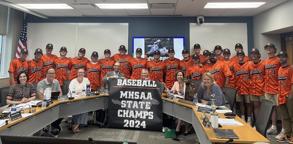 MalleyCoach2 - Social House News The Northville baseball team was honored during a Northville Public School Board of Education meeting this past summer