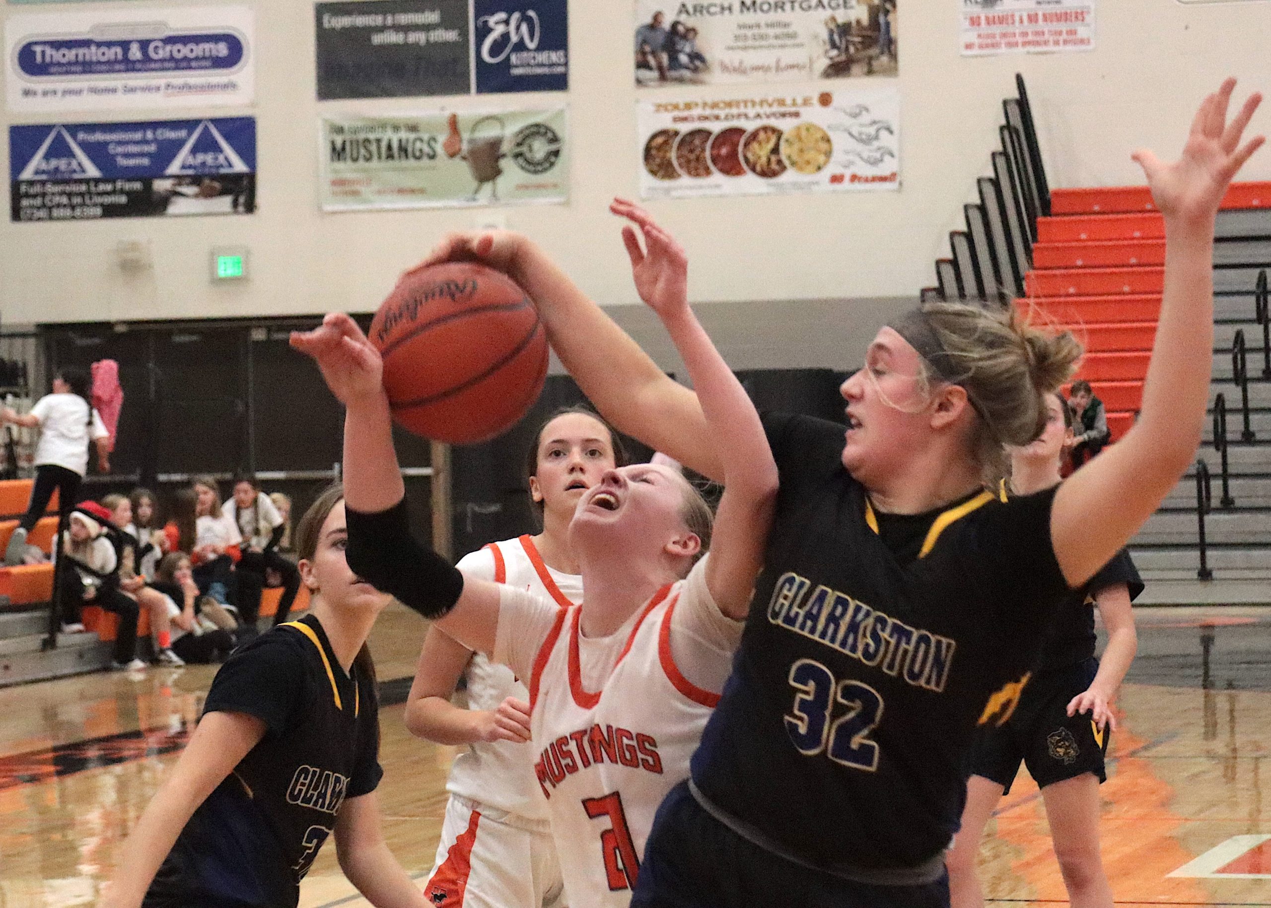 Wolves3 - Social House News Sophia Fraas was fouled on this second quarter shot attempt