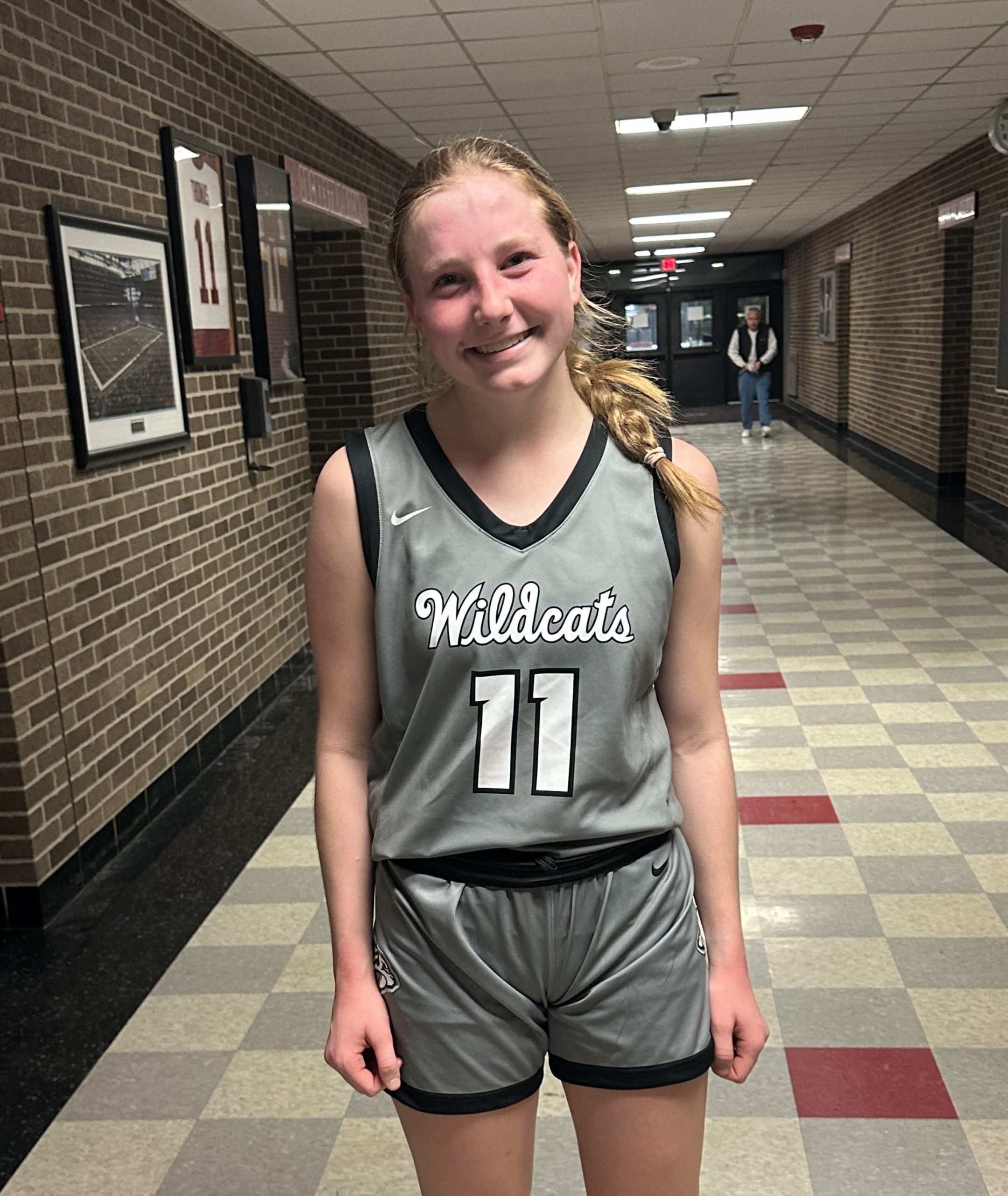 WinningBucket5 - Social House News Lizzie Burnham was all smiles after hitting the game winning shot against Canton