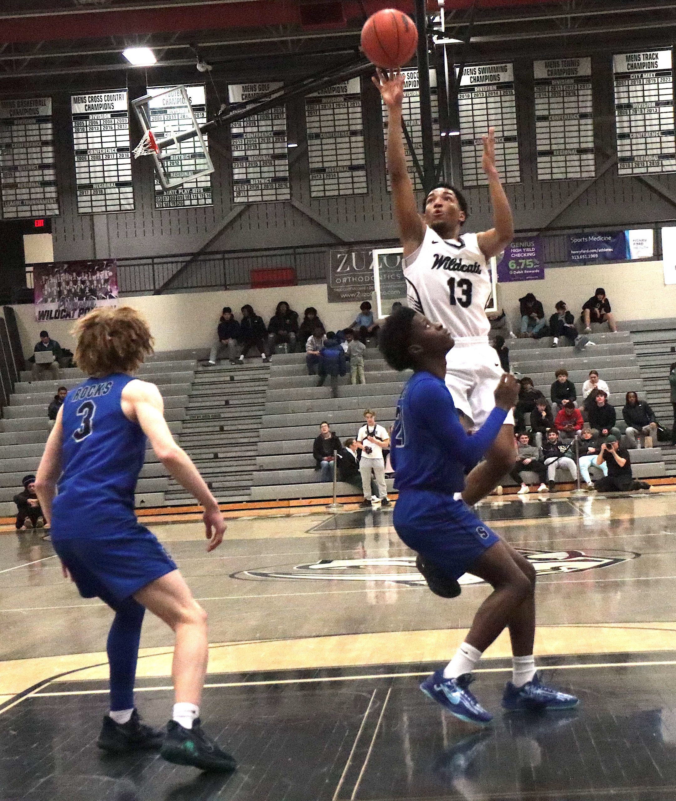 otclash4 - Social House News Amir Miller elevates for a shot Tuesday night