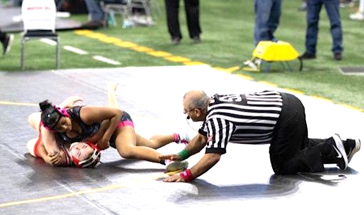 Kibi2 - Social House News Nanda Kibi is pictured competing in the MHSAA individual state finals Saturday at Ford Field