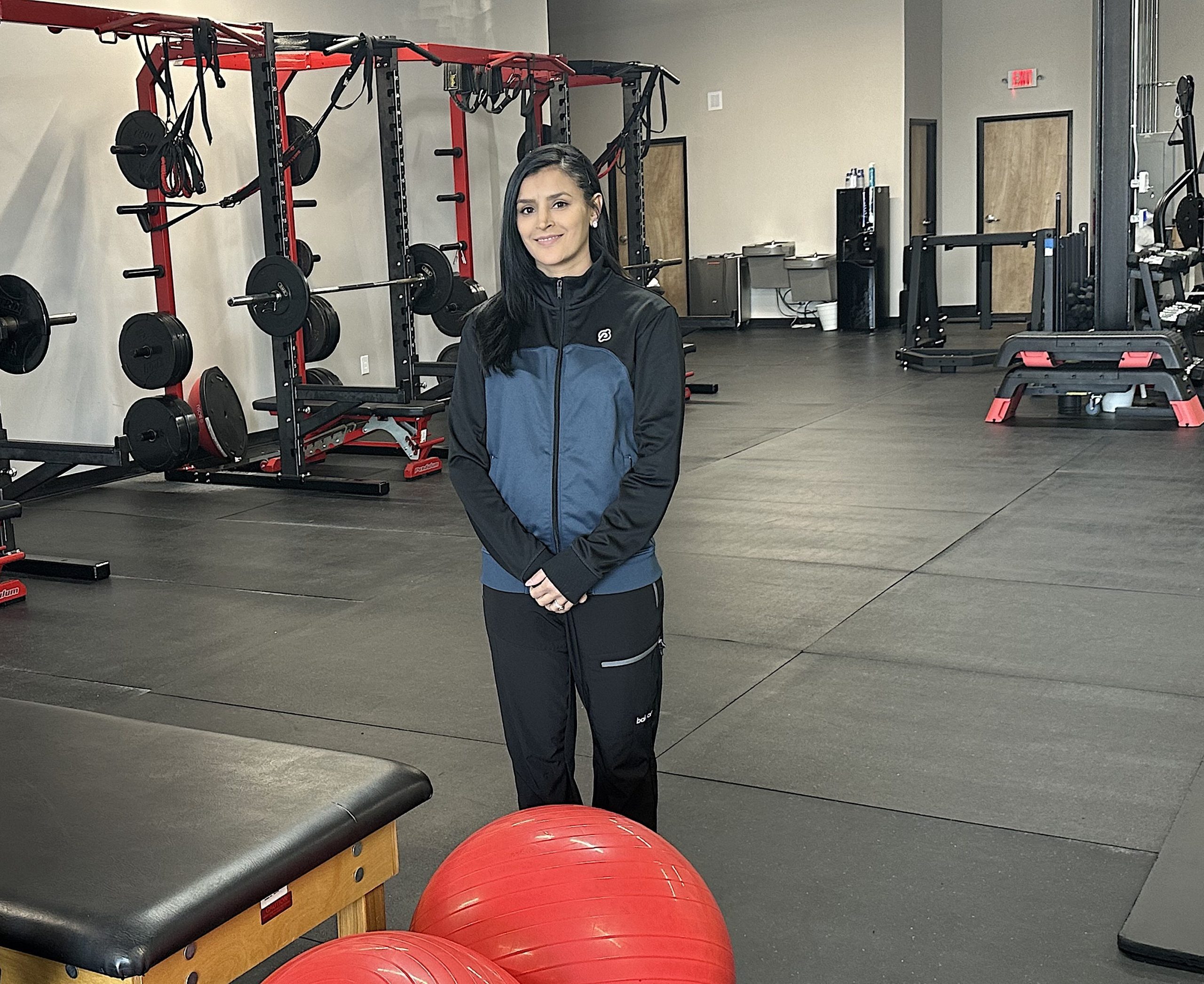 Pryde Athletics & Physical Therapy physical therapist Vanita Koepke is pictured inside the business's recently-opened Northville facility.