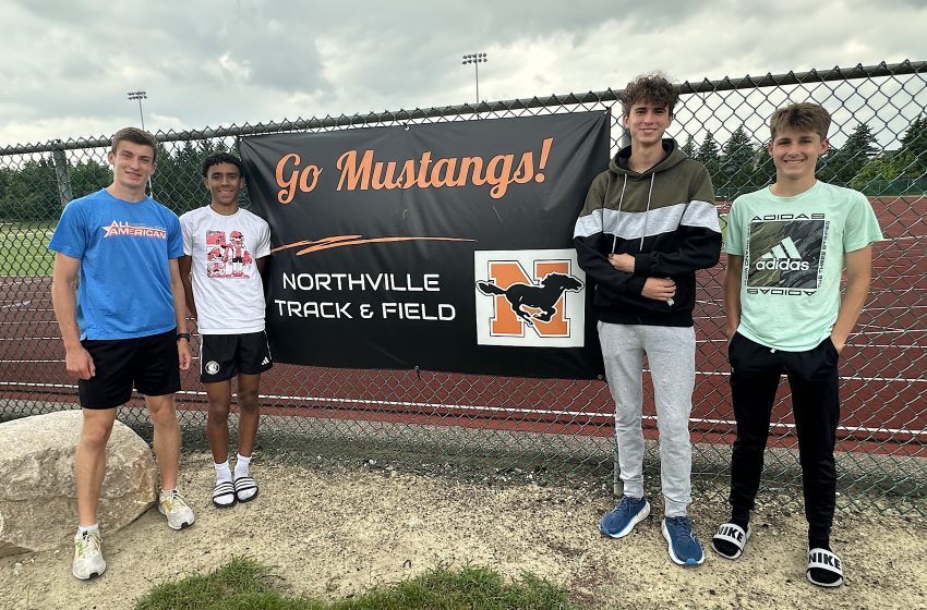 Northville track team building dynasty in 3,200-meter relay event