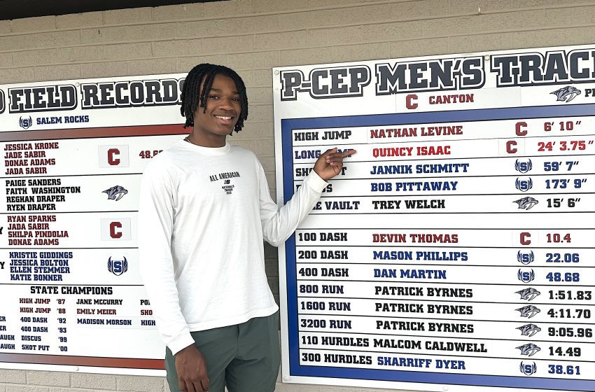 SIMPLY THE BEST: Canton’s Isaac cements historic track & field legacy