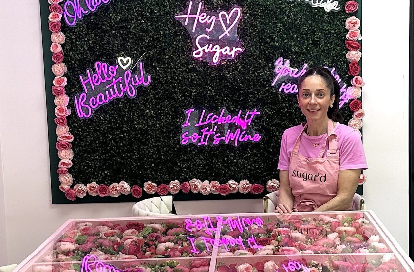 Sarah Debs' recently-opened Canton business Sugar'd satisfies sweet tooths -- and is focused on a feel-good community-enhancement initiative.