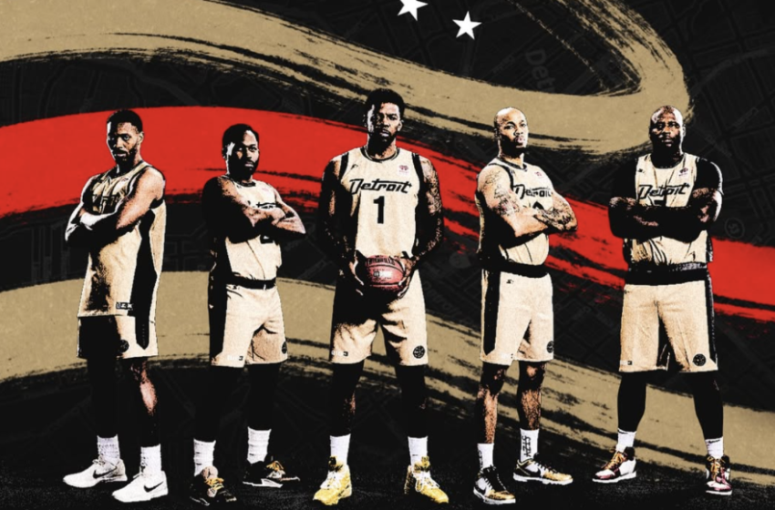 The Detroit Amplifiers are set to make their BIG3 home debut Sunday at Little Caesars Arena.