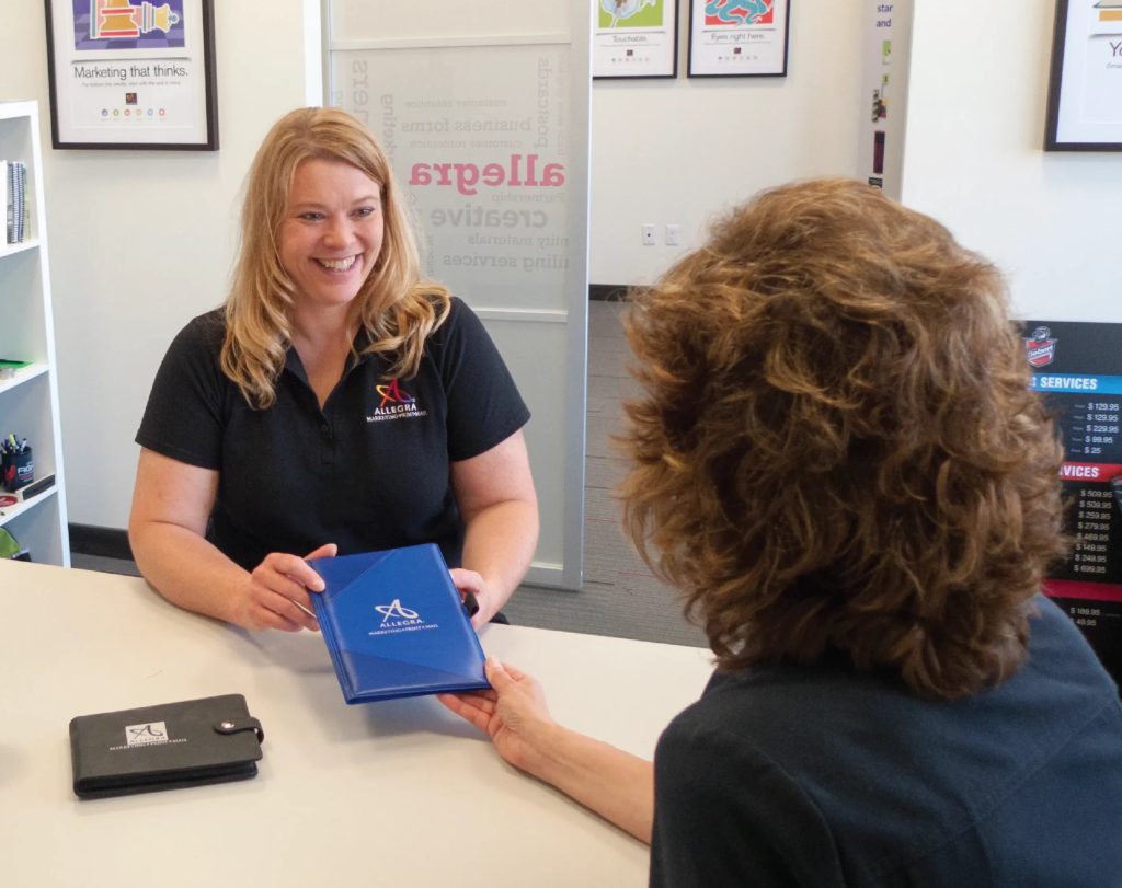 Plymouth-based Allegra has earned national recognition from Entrepreneur magazine.