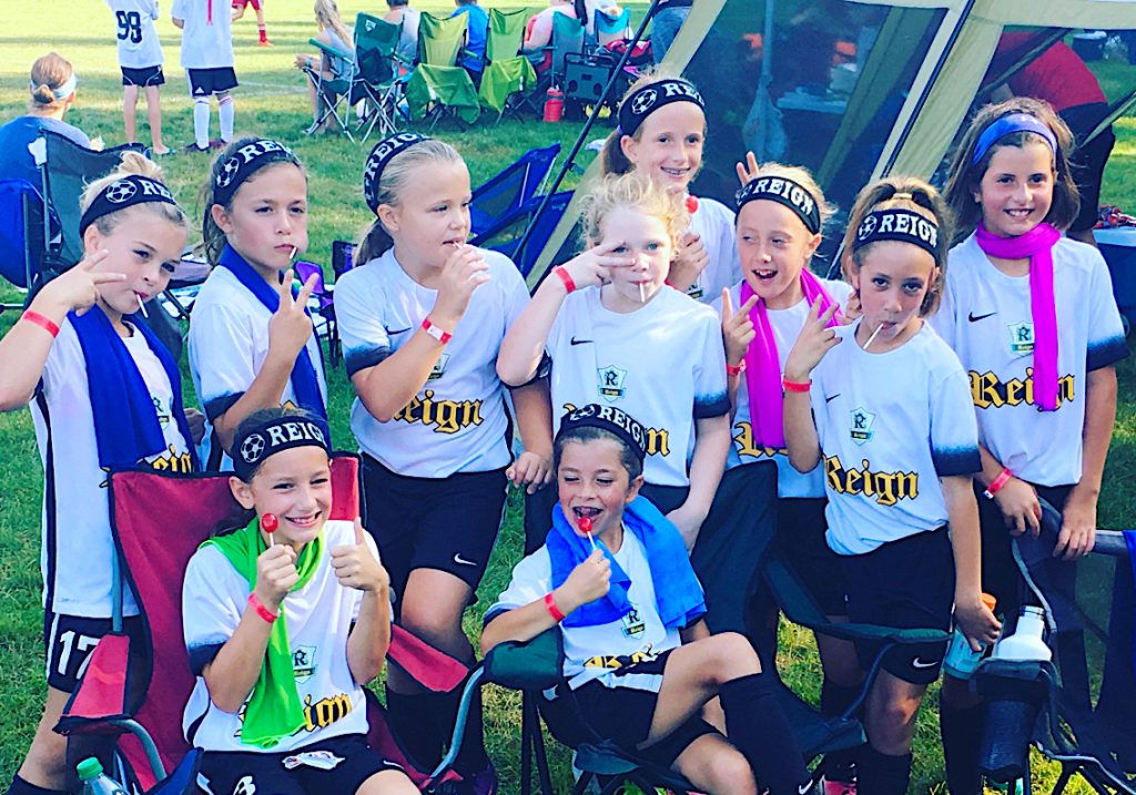 Members of the Plymouth Reign U8 club soccer formed in 2016 has reeled off an incredible history of winning while building life-long friendships.