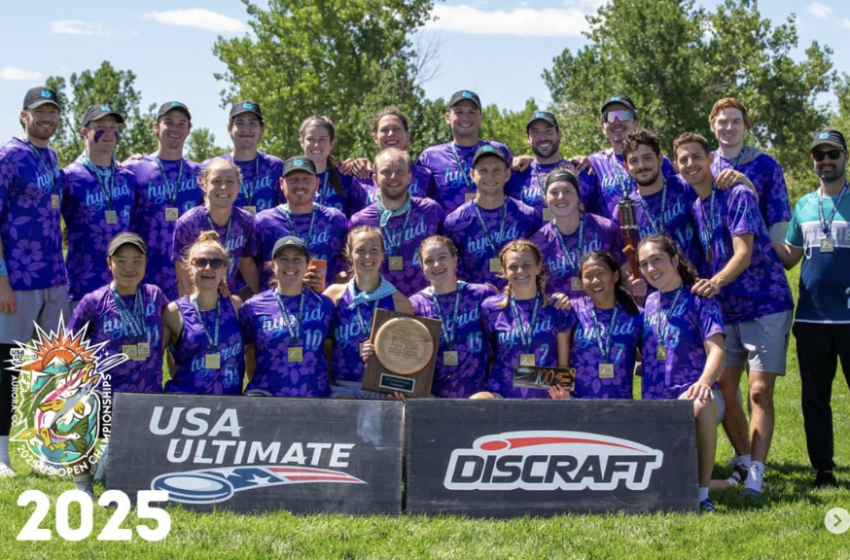 Ann Arbor ultimate disc team captures 2nd straight U.S. title