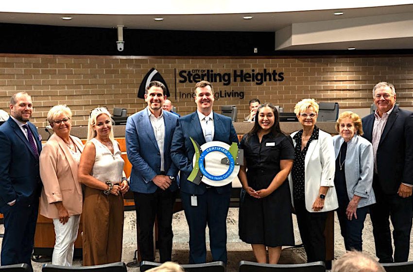 Sterling Heights has been awarded the Redevelopment Ready Communities (RRC) certification.
