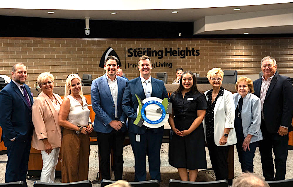 Sterling Heights has been awarded the Redevelopment Ready Communities (RRC) certification.