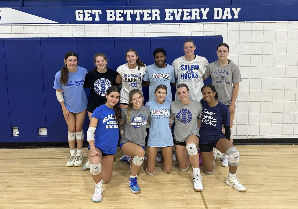 (back row from left) Stella Whirley, Lydia Rummel, CJ Kiffner, Tamari Wheatley, Elizabeth Nordstrom and Alayna Rasmussen.