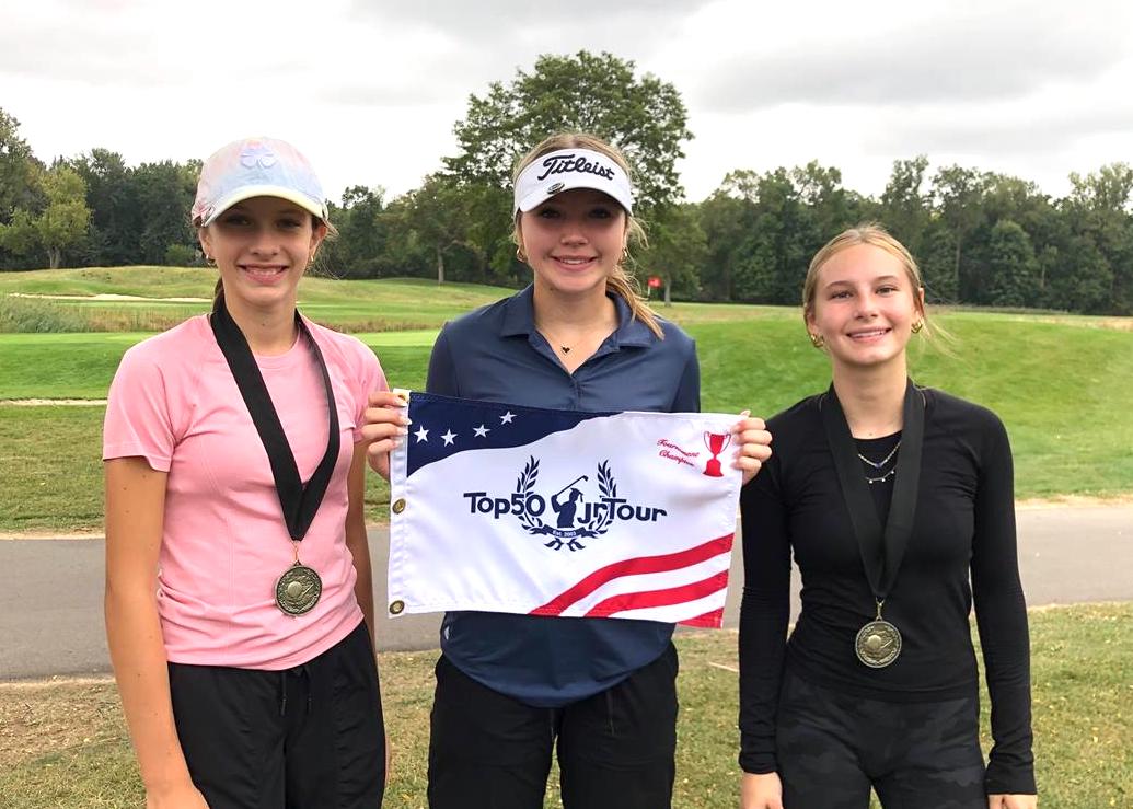 BrookeResovsky2 - Social House News Brooke Resovsky is pictured after winning a Top 50 Junior Golf Tour event in September of 2024 at Fieldstone Golf Club in Auburn Hills