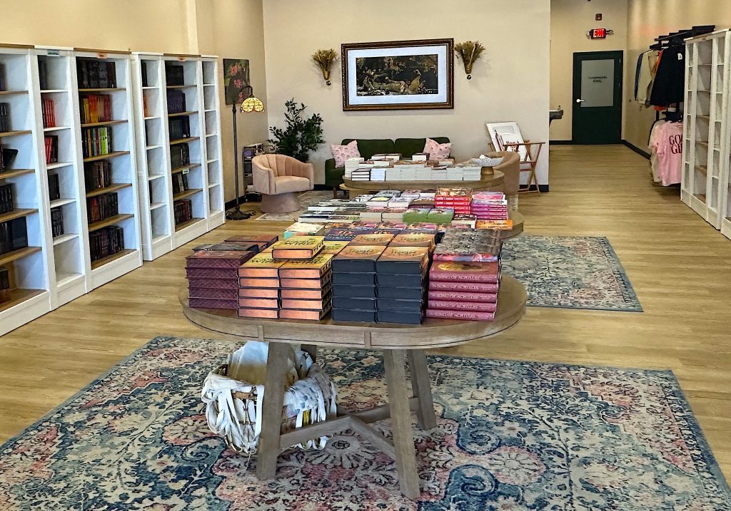 Like its name suggests, Mon Coeur A Romance Bookstore is stocked with all kinds of romance-focused books and merchandise.
