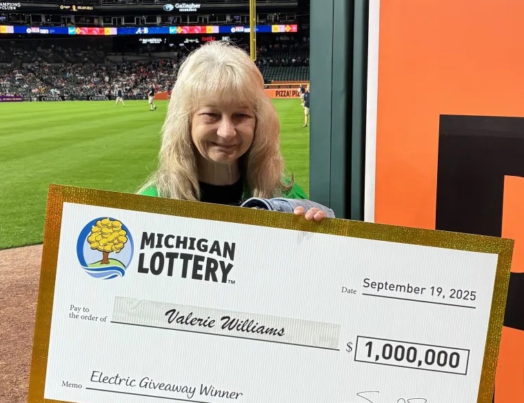 Westland resident Valerie Williams wins $1 million playing Electric Family.