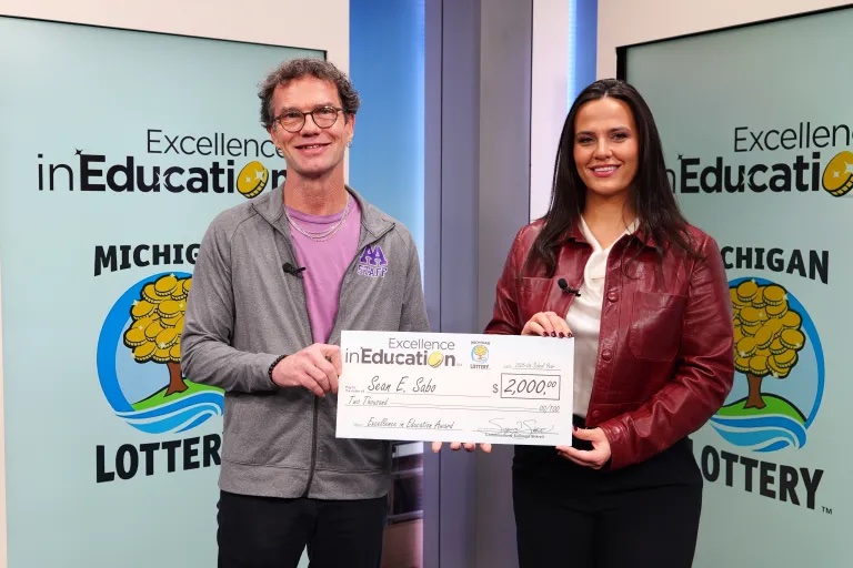  Ann Arbor educator earns Michigan Lottery’s Excellence in Education award
