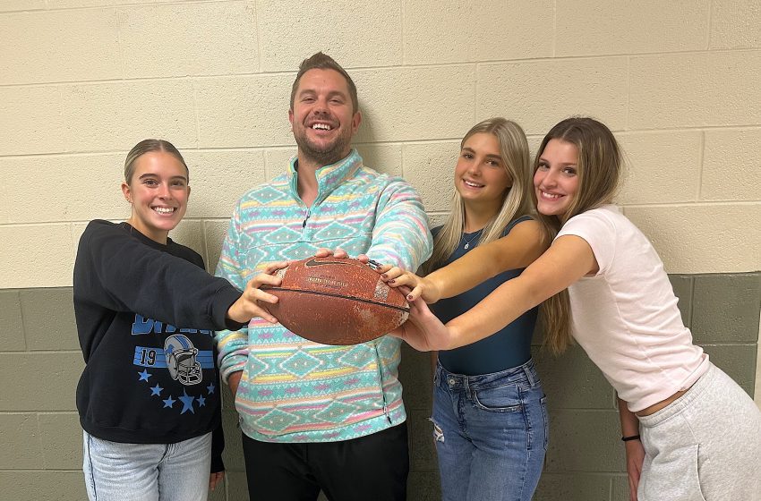 Pictured (l-r) are Jordin Harper, Derek Hoffman, Charley Lindstrom and Giana Jourdannais.
