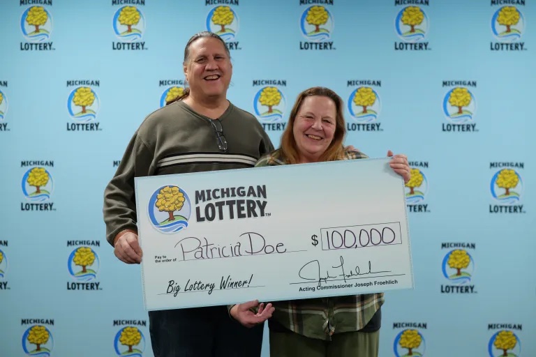  Westland woman wins $100,000 playing Lottery’s Super Raffle
