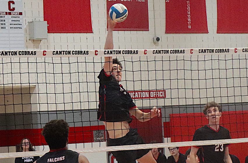  SMASHING SUCCESS: Canton boys VB team off to great start