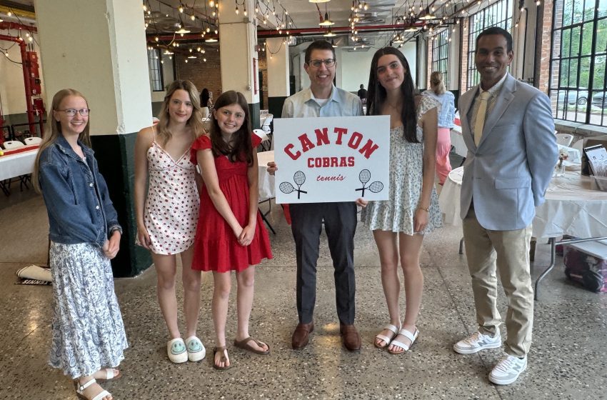  Supporters of Canton High School tennis look to boost sport