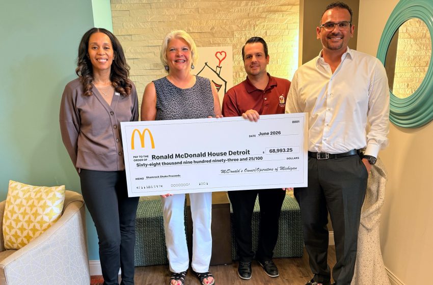  Metro-Detroit Shamrock Shake sales aid Ronald McDonald Houses