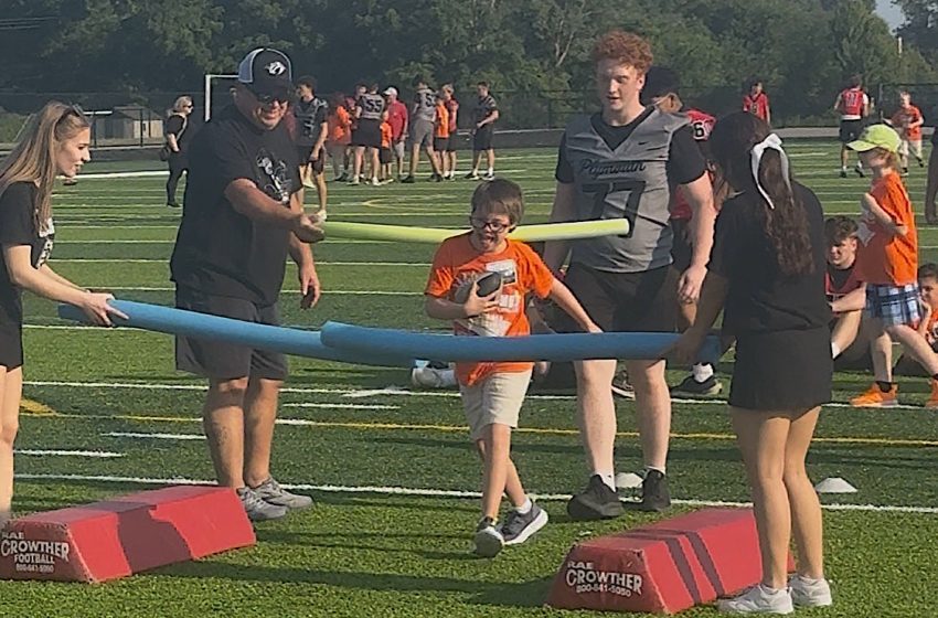  Sunshine’s Football Clinic brightens lives of special-needs kids